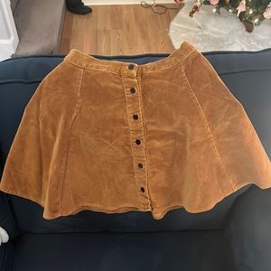 Brandy Melville Suede Skirt